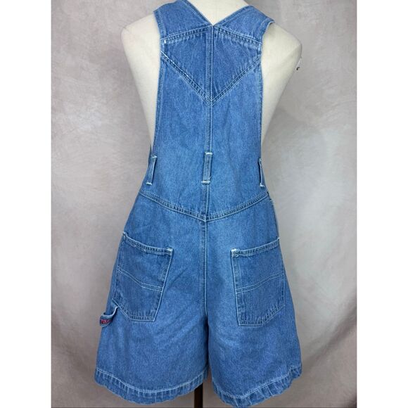Vintage 90s Tweety Bird Jean Overalls Looney Tunes Size Small 100% Cotton - Picture 5 of 10